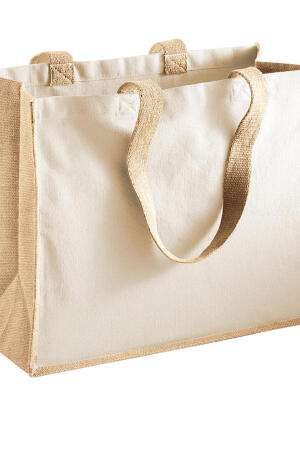 Printers Midi Jute Classic Bag