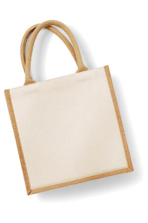 Printers` Midi Jute Bag
