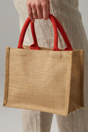 Jute Mini Gift Bag
